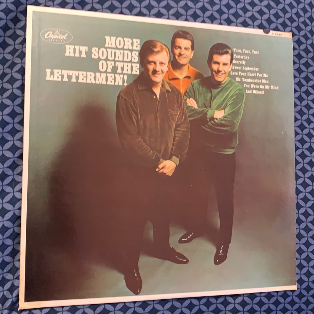 The Lettermen More Hit Sounds Vinyl LP